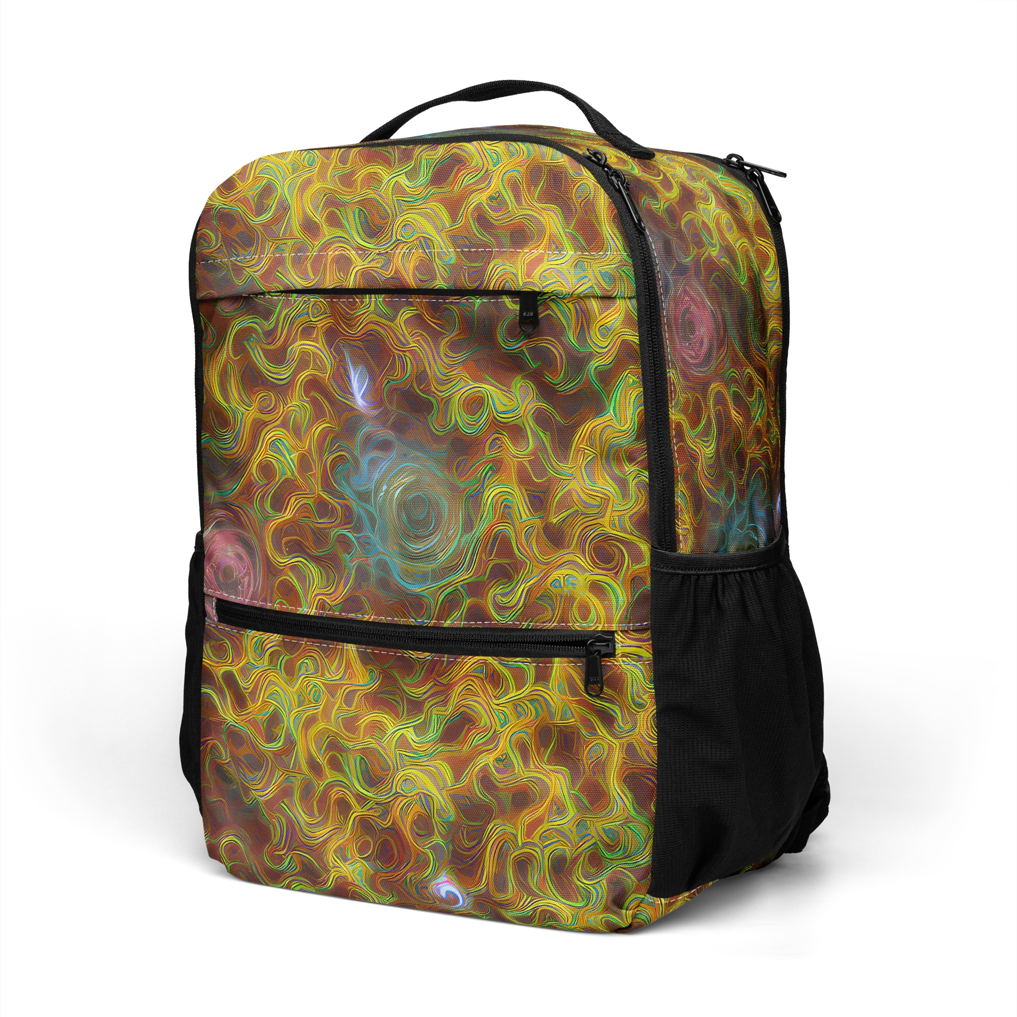 Molten Garden on Utility Backpack — Left Front