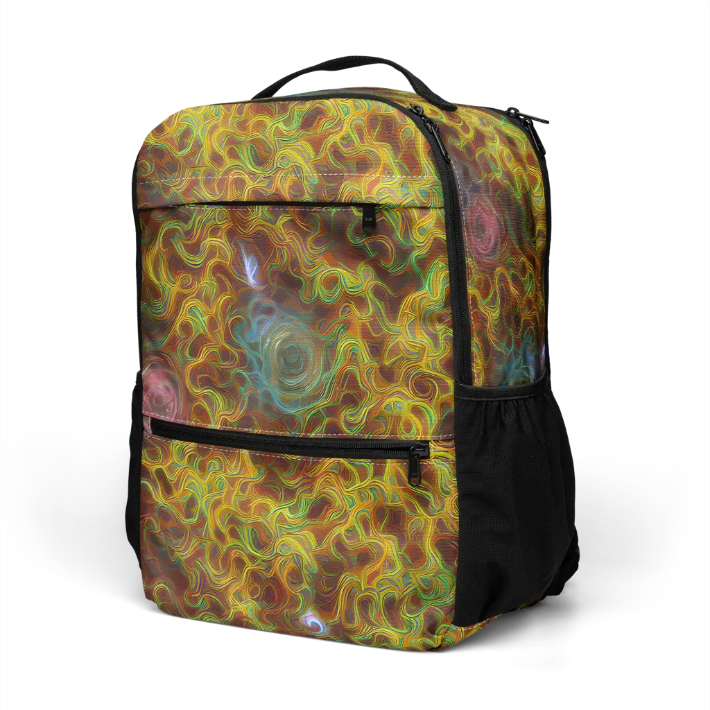Molten Garden on Utility Backpack — Left Front