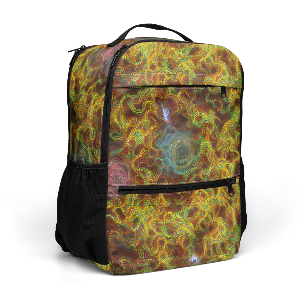 Molten Garden on Utility Backpack — Right Front