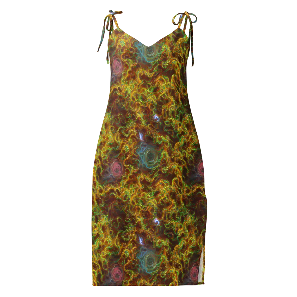 Molten Garden on Slip Dress — Front