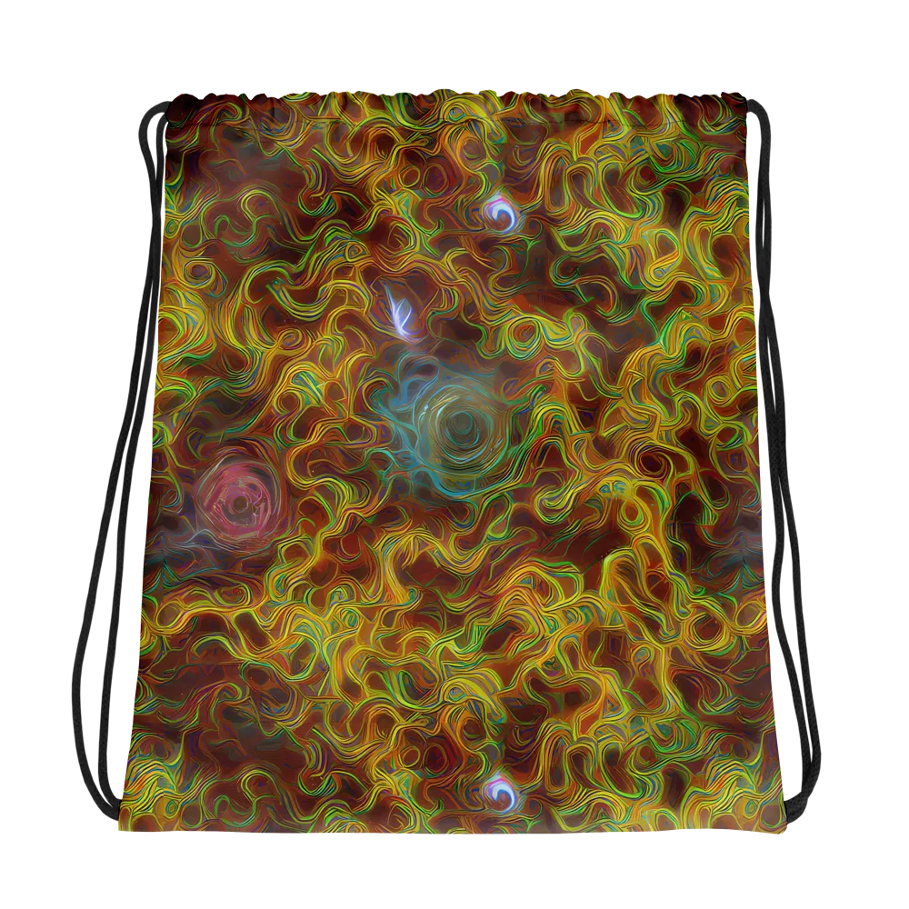 Molten Garden on Drawstring Bag — Photo