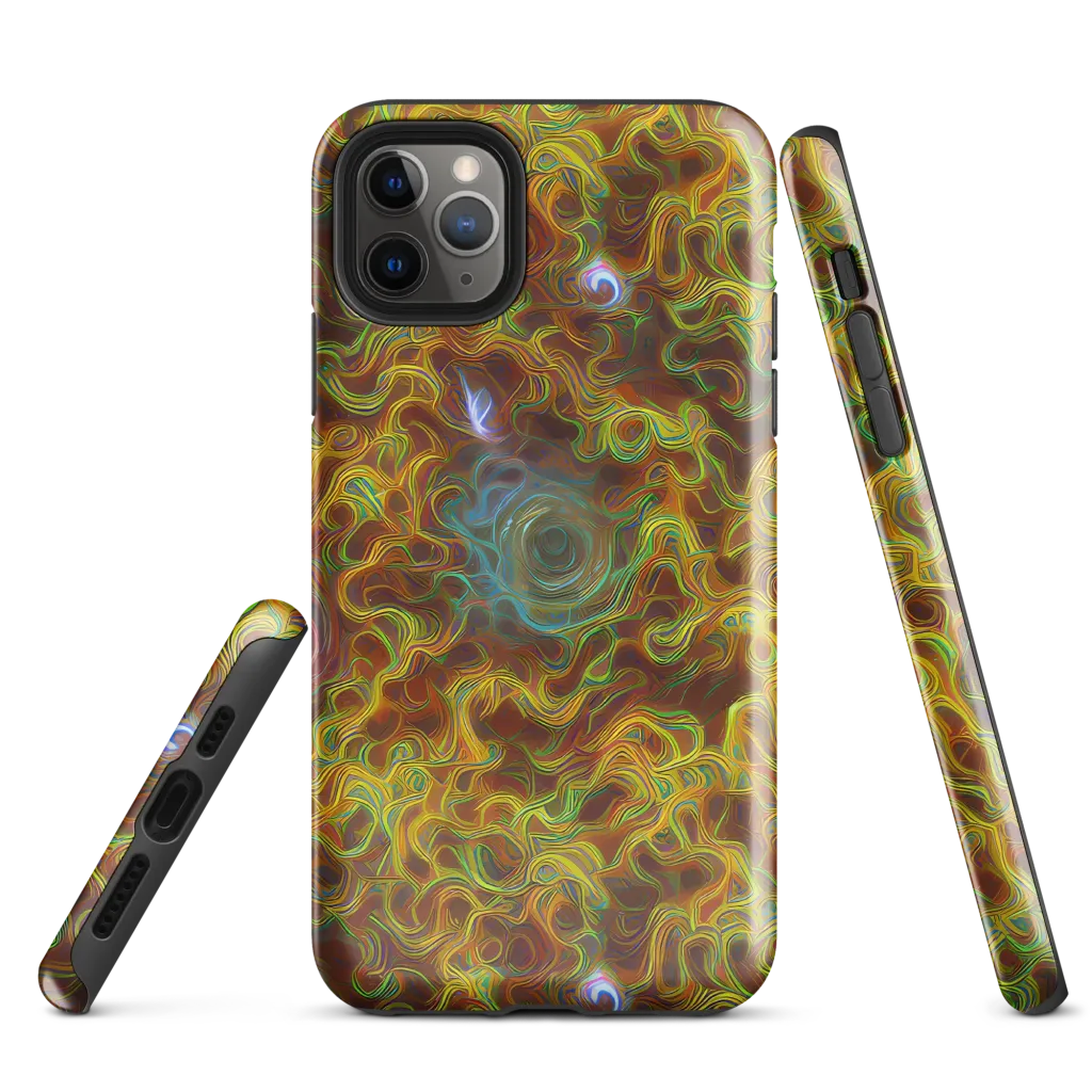 Molten Garden on Tough Case for iPhone® — Front