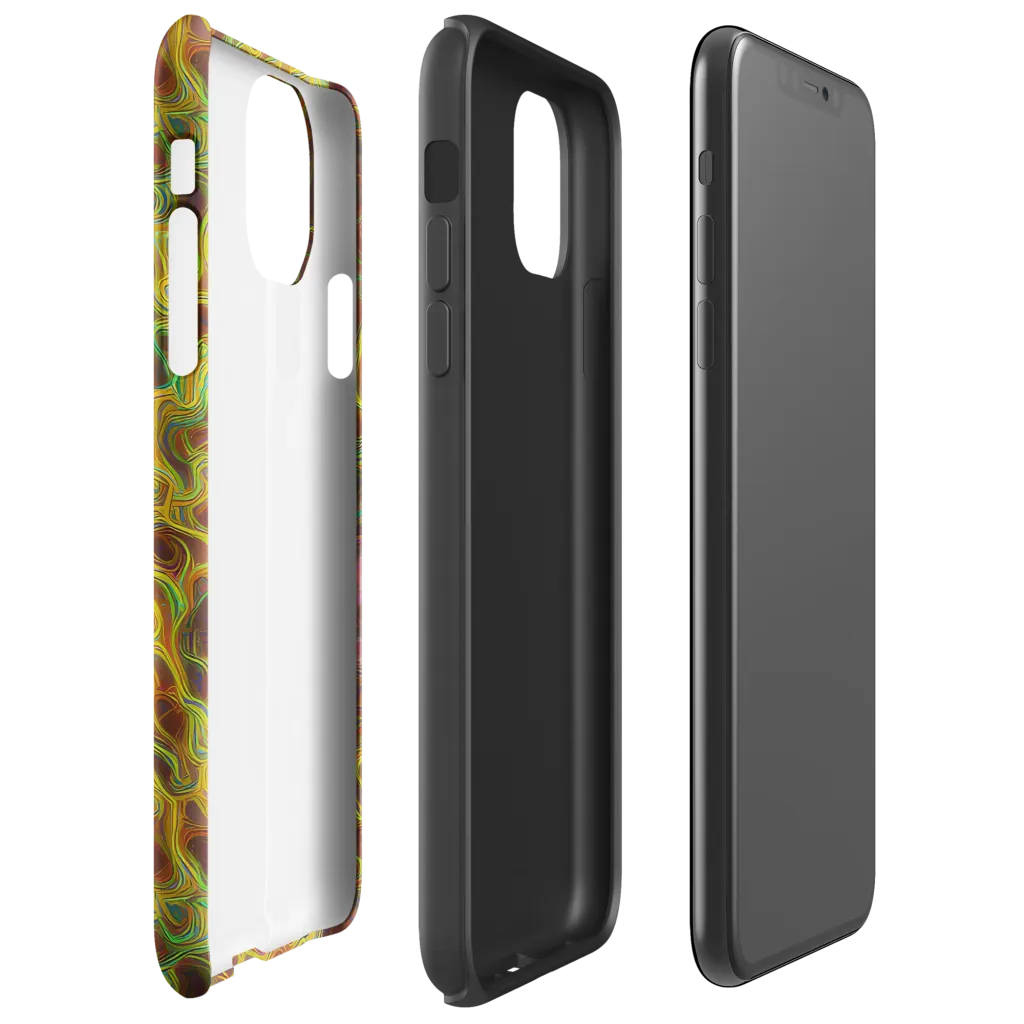 Molten Garden on Tough Case for iPhone® — Right