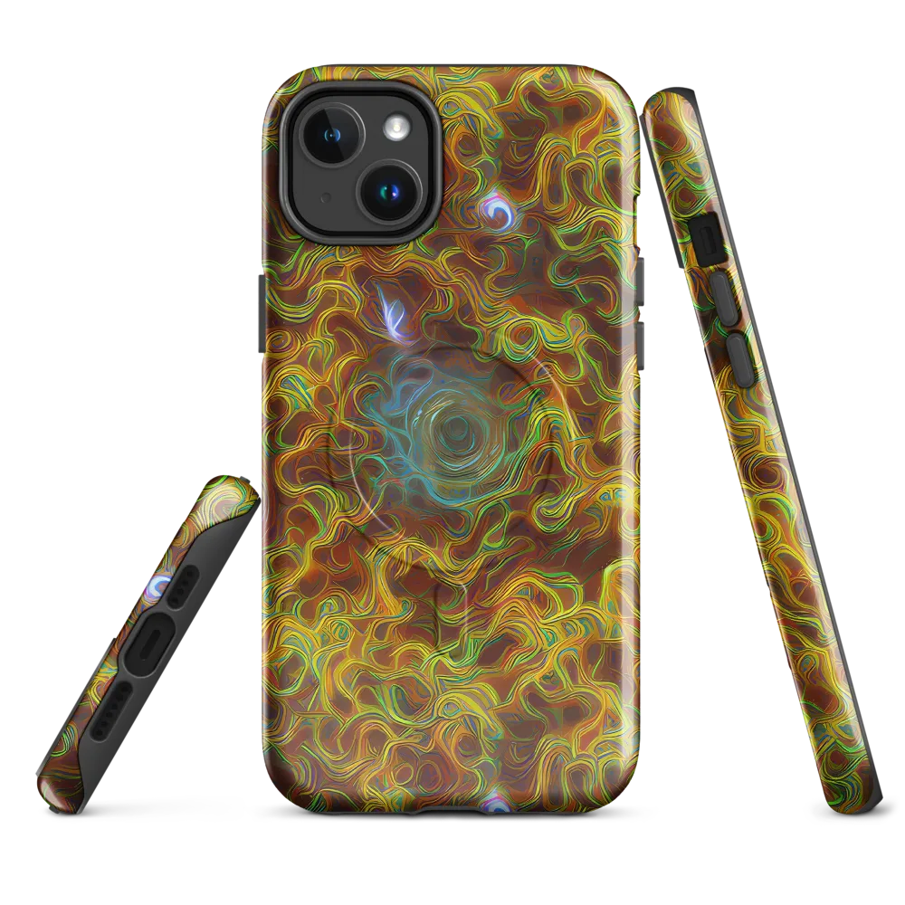 Molten Garden on MagSafe Tough Case for iPhone® — Front