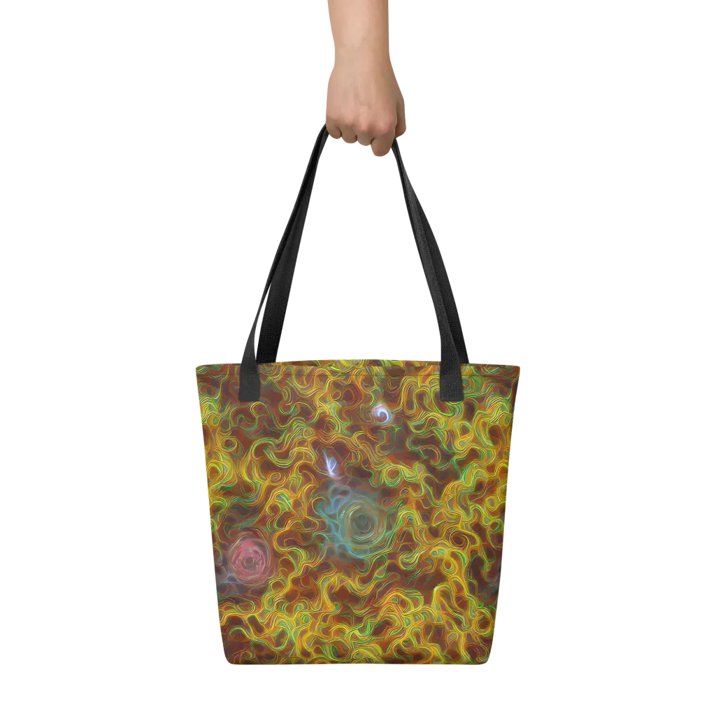 Molten Garden on Tote Bag — Front
