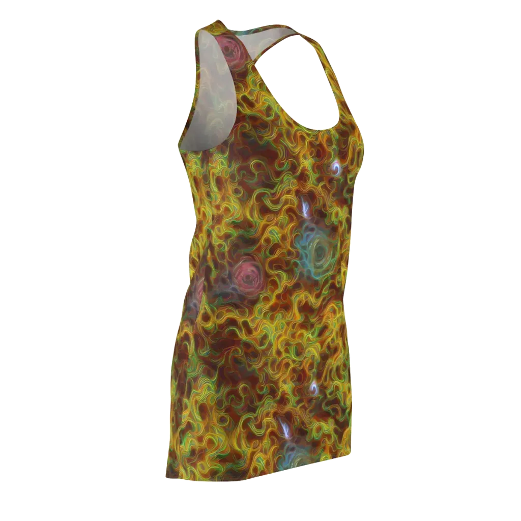Molten Garden on Racerback Dress — Front Side