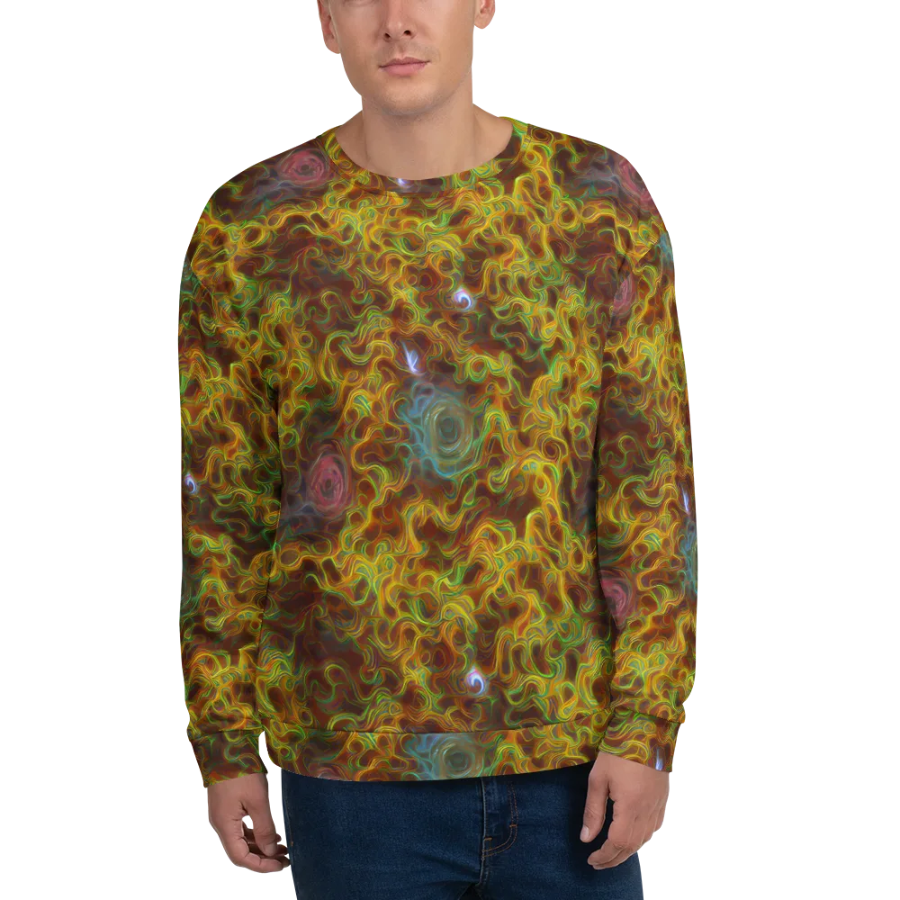 Molten Garden on Sweatshirt — Front