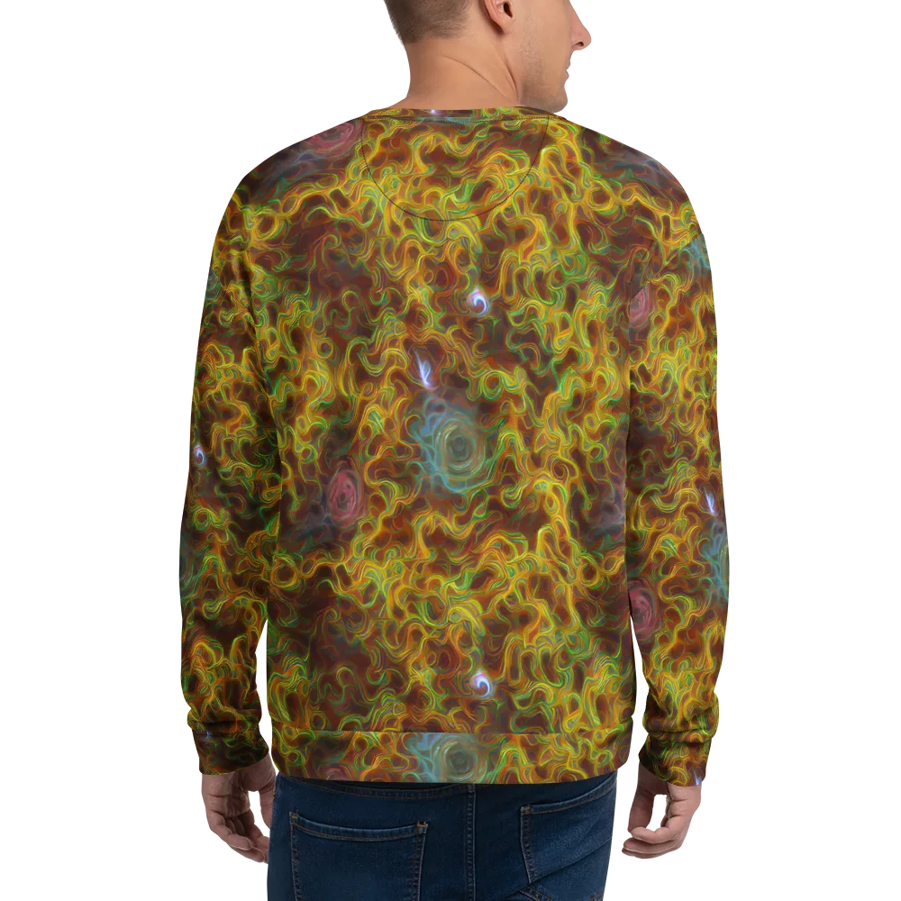 Molten Garden on Sweatshirt — Back