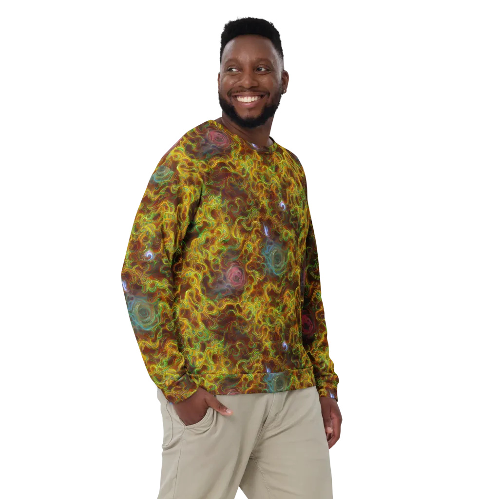 Molten Garden on Sweatshirt — Front