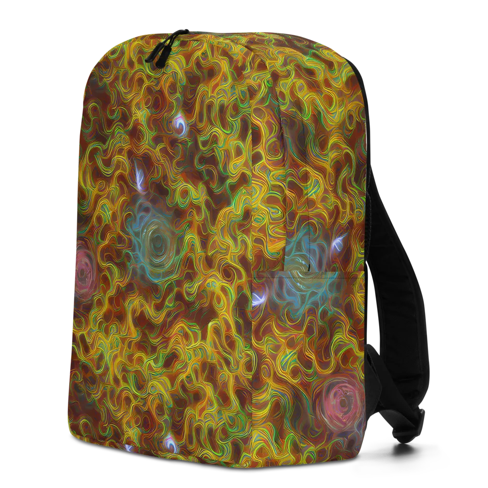 Molten Garden on Minimalist Backpack — Left