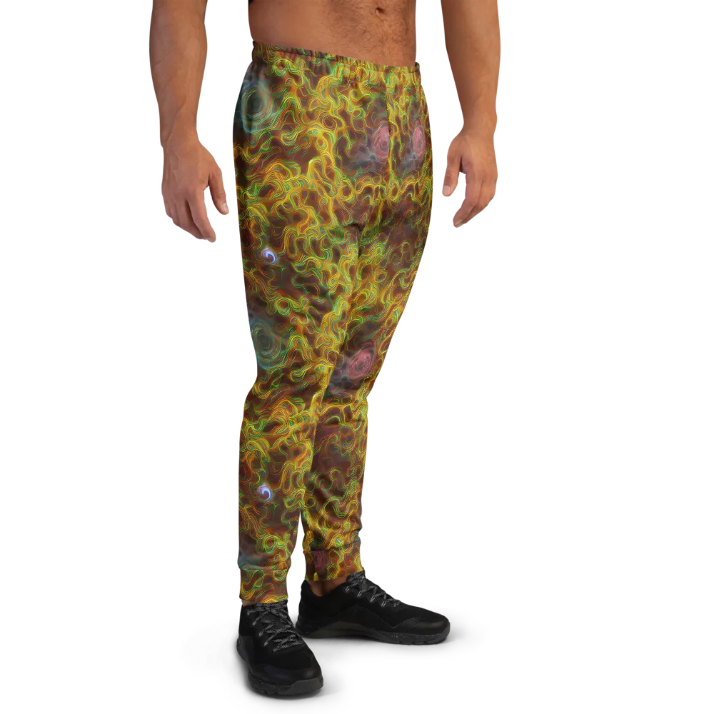 Molten Garden on Men's Joggers — Right
