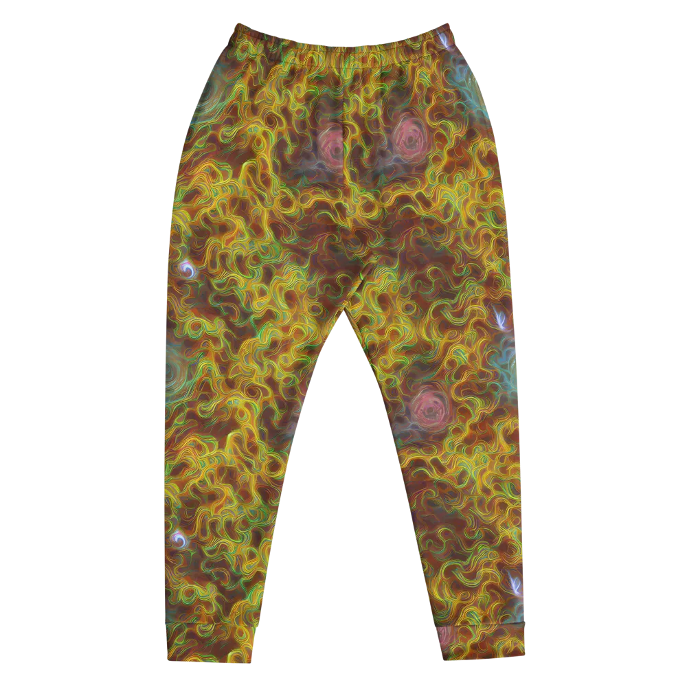 Molten Garden on Men's Joggers — Front