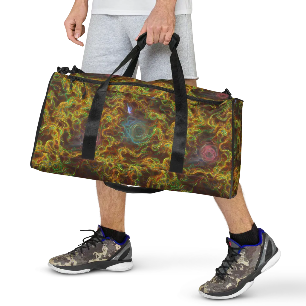 Molten Garden on Duffle Bag — Front