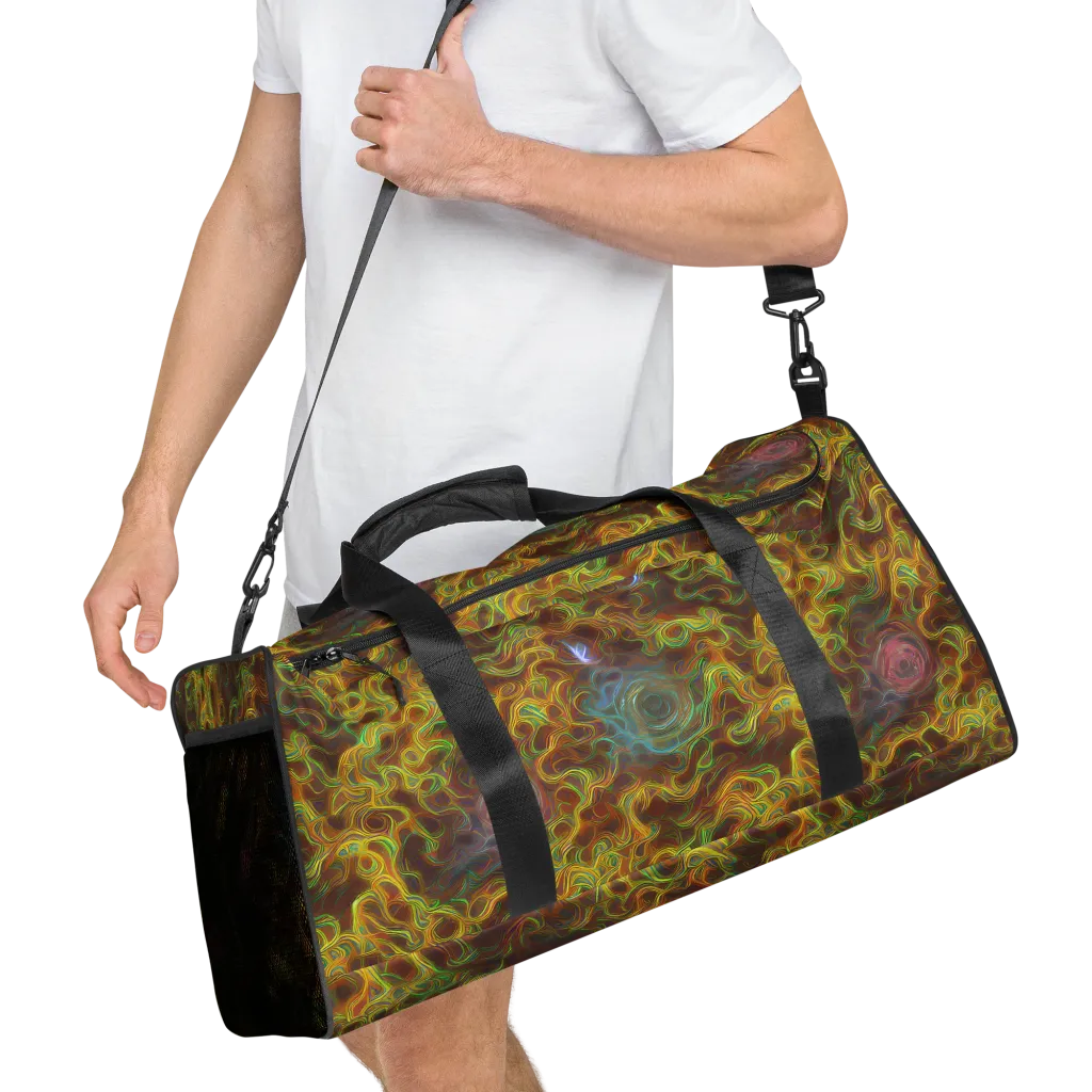 Molten Garden on Duffle Bag — Right Front
