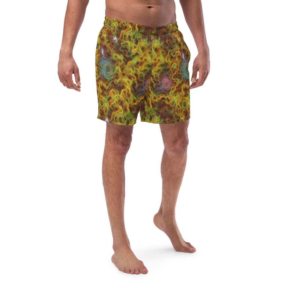 Molten Garden on Swim Trunks — Front