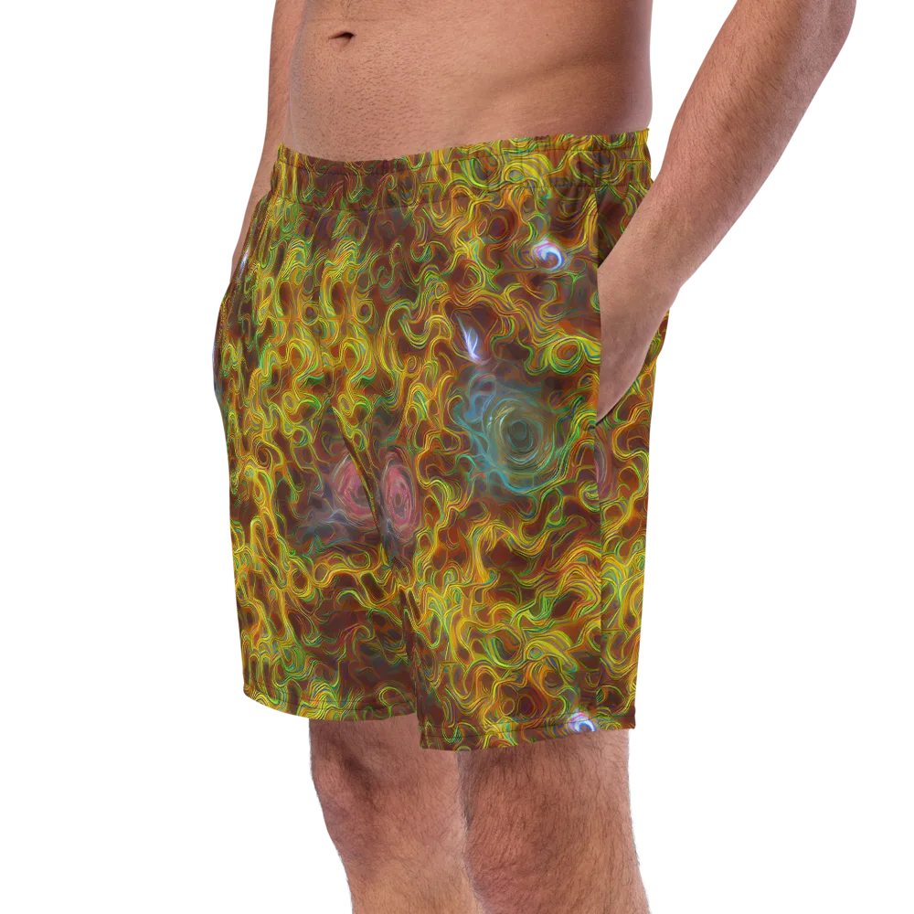Molten Garden on Swim Trunks — Left Front