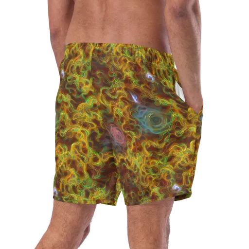 Molten Garden on a Swim Trunks