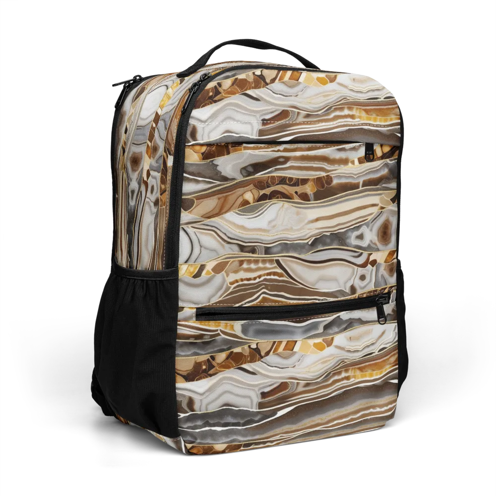 Agate Reverie on Utility Backpack — Right Front