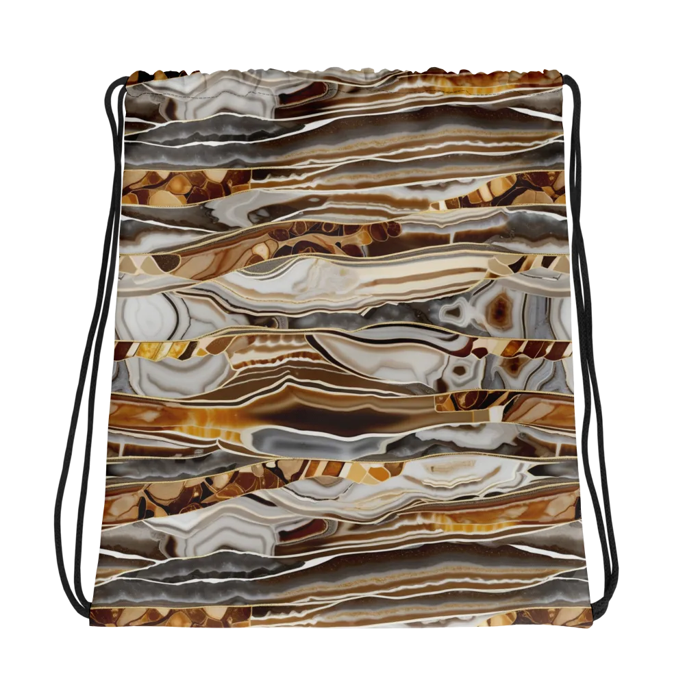 Agate Reverie on Drawstring Bag — Photo