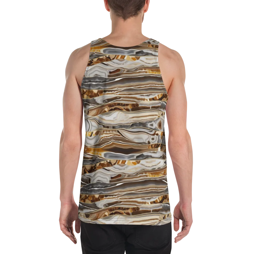 Agate Reverie on Men's Tank Top — Back
