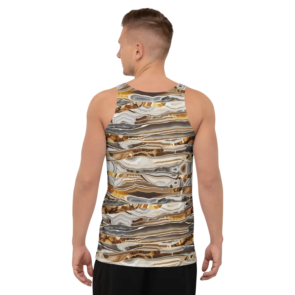 Agate Reverie on Men's Tank Top — Back
