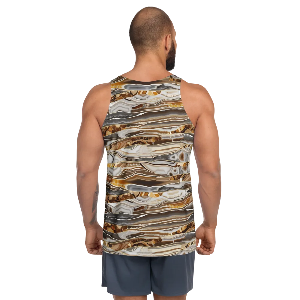 Agate Reverie on Men's Tank Top — Back
