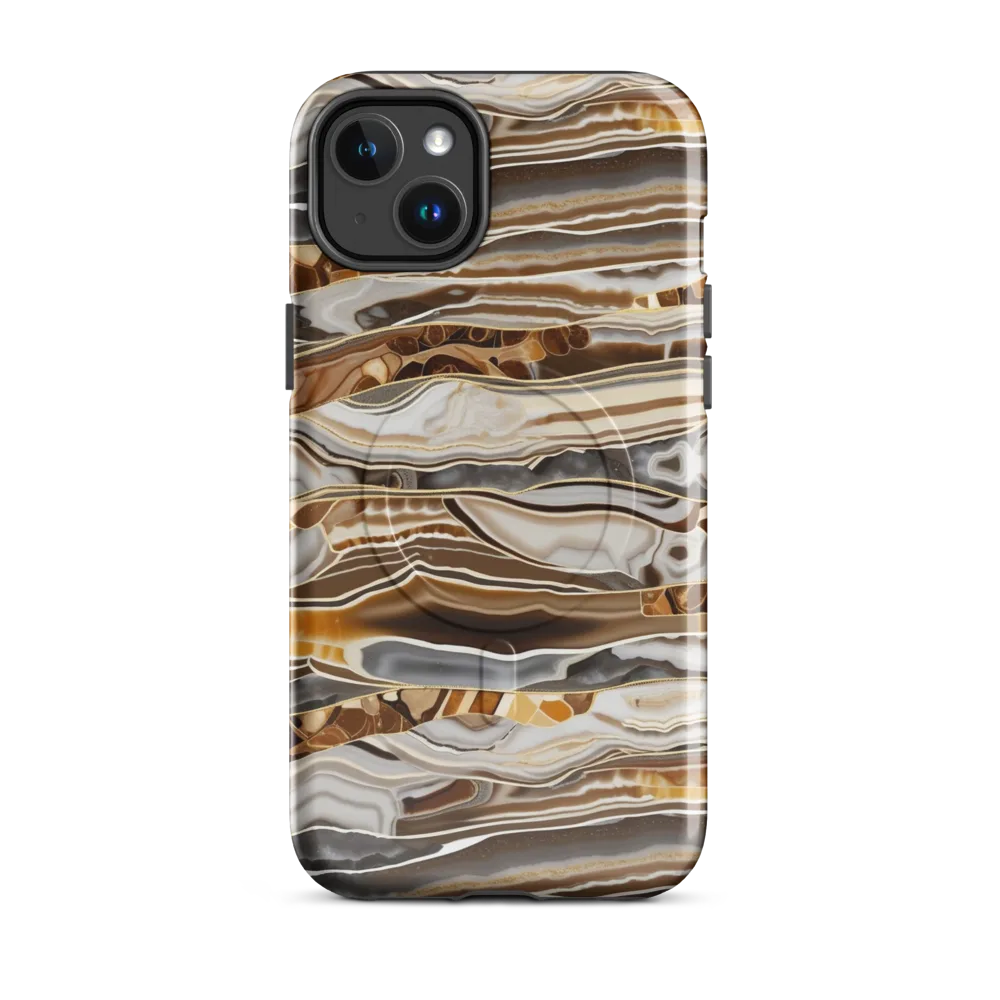 Agate Reverie on MagSafe Tough Case for iPhone® — Front