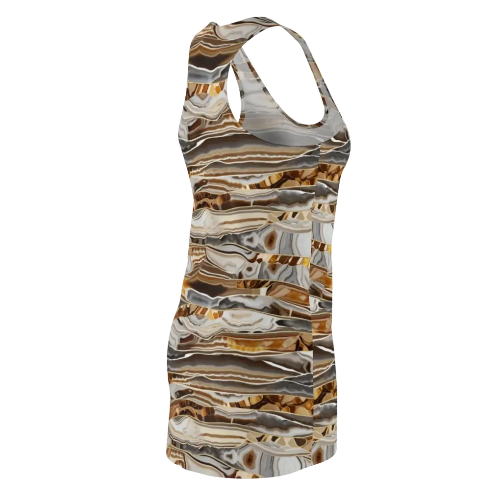 Agate Reverie on Racerback Dress — Back Side