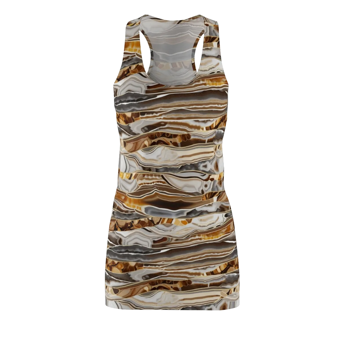 Agate Reverie on Racerback Dress — Front