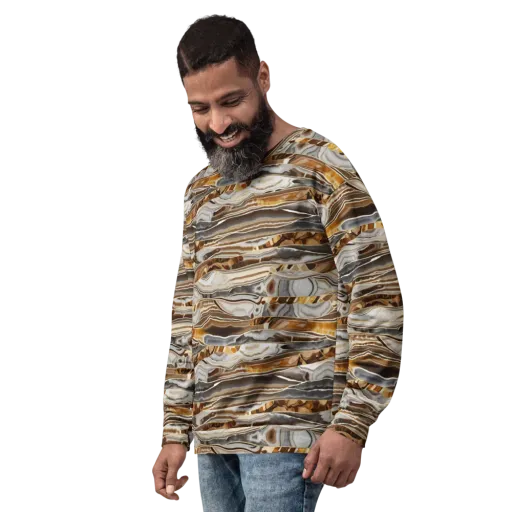 Agate Reverie on a Sweatshirt