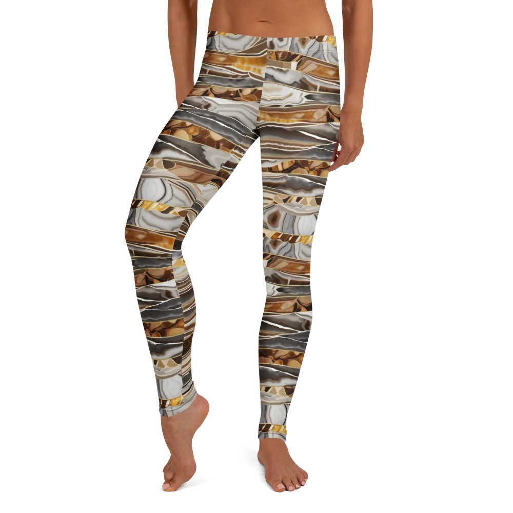 Agate Reverie on Leggings — Front