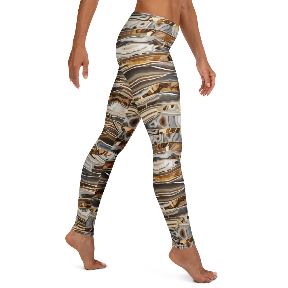 Agate Reverie on Leggings — Right