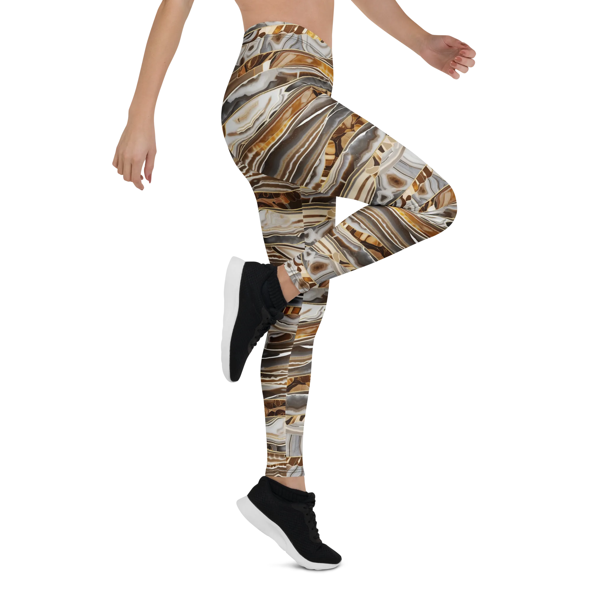 Agate Reverie on Leggings — Right