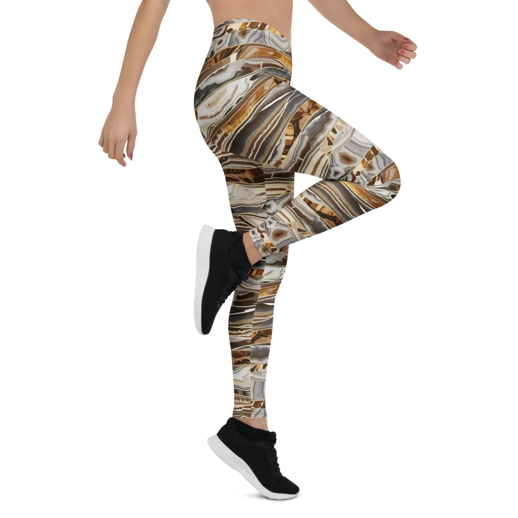 Agate Reverie on Leggings — Right
