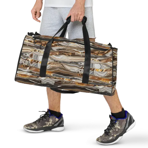 Agate Reverie on a Duffle Bag