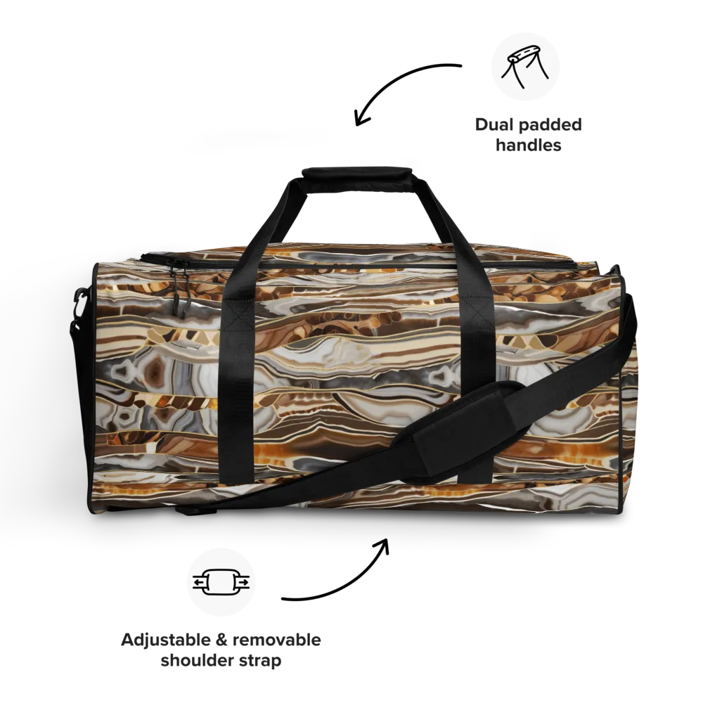 Agate Reverie on Duffle Bag — Front