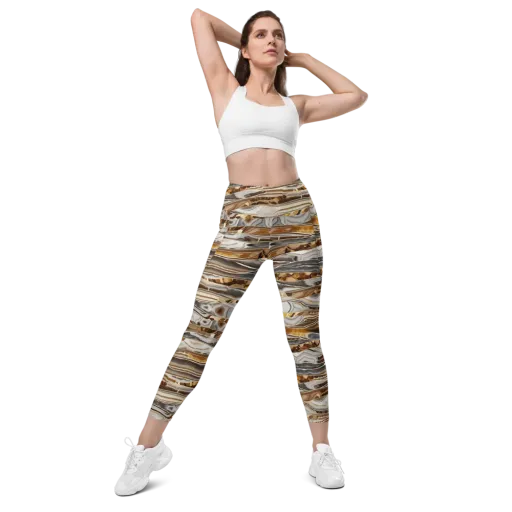 Agate Reverie on a Leggings with Pockets