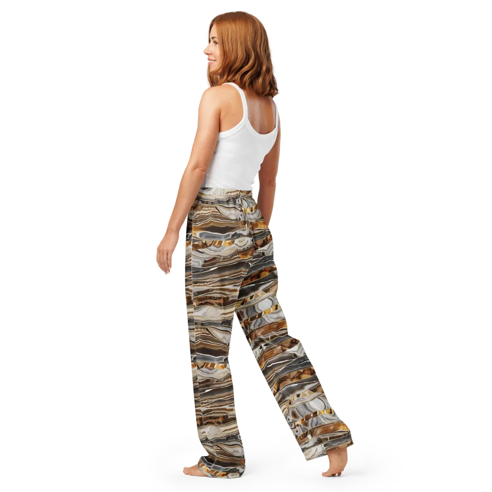 Agate Reverie on Women's Pajama Pants — Back