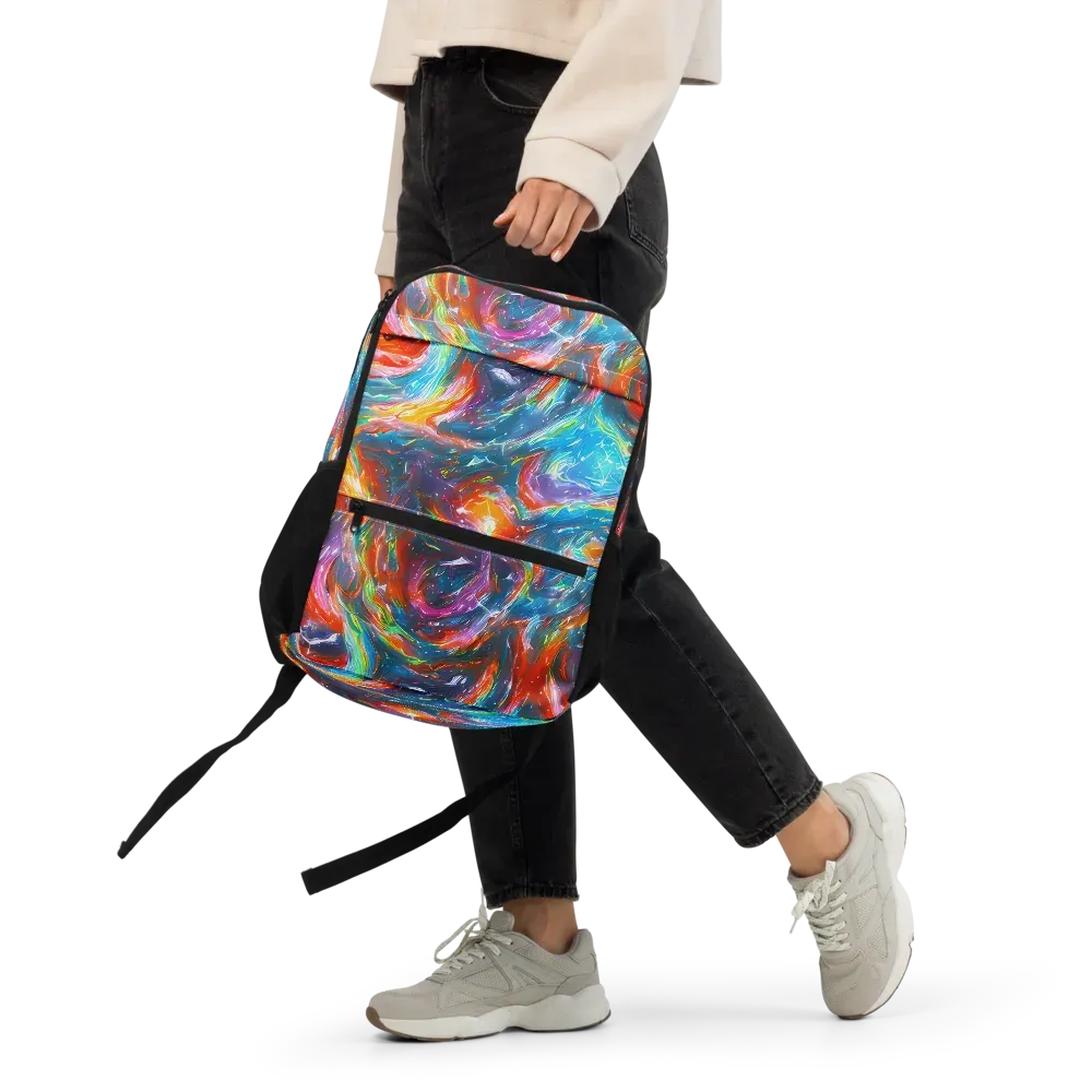 Chromatic Maelstrom on Utility Backpack — Front