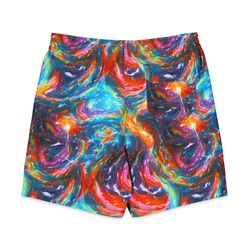 Chromatic Maelstrom on Men's Board Shorts — Back