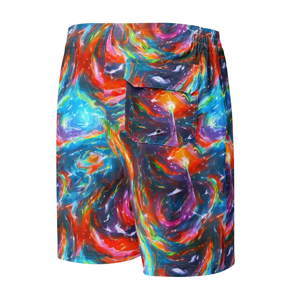Chromatic Maelstrom on Men's Board Shorts — Back