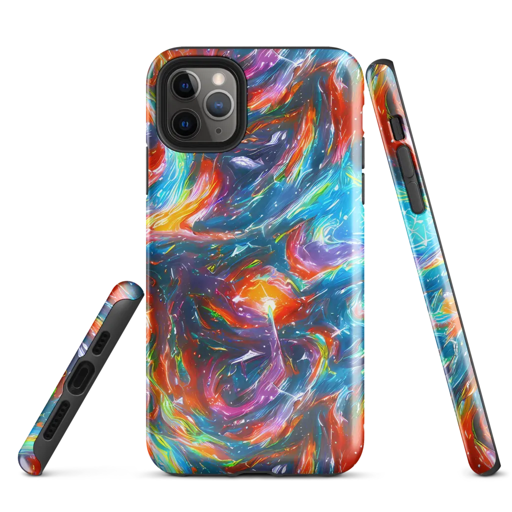 Chromatic Maelstrom on Tough Case for iPhone® — Front