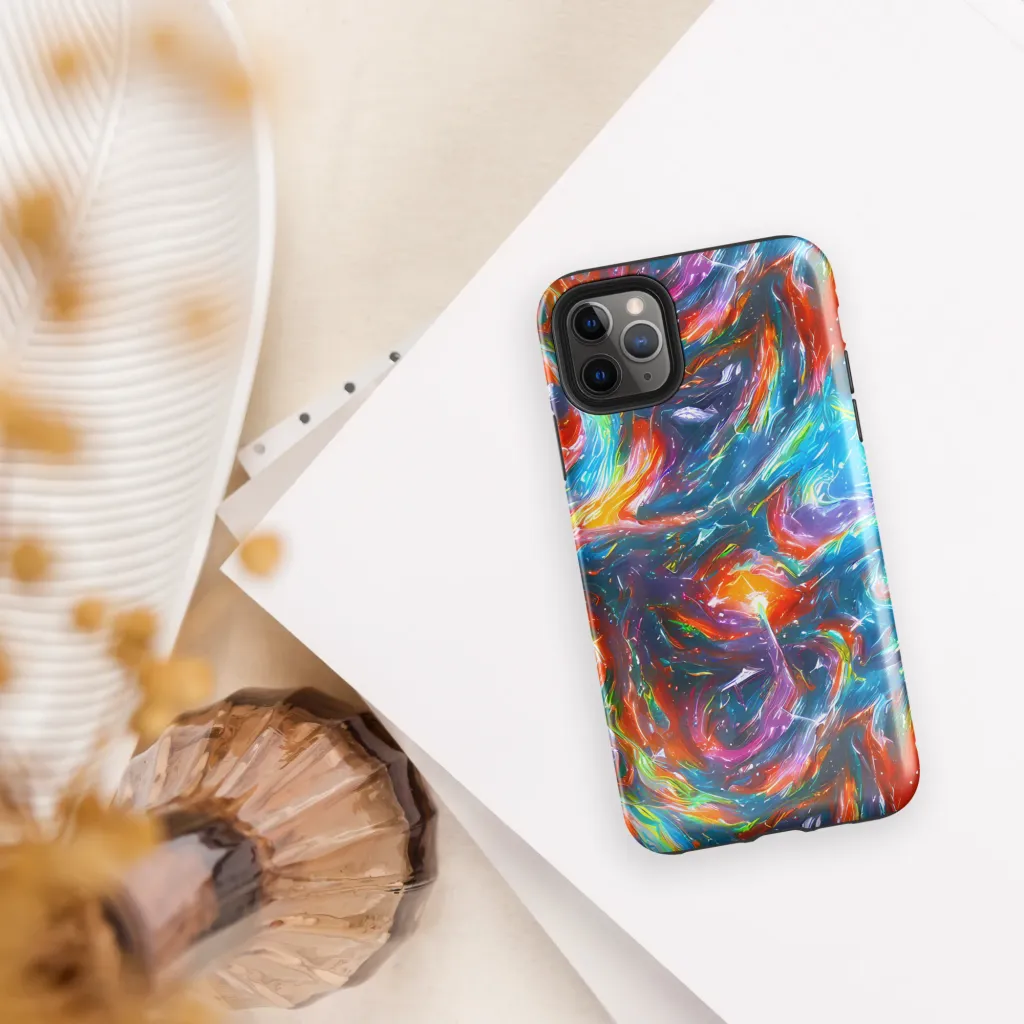Chromatic Maelstrom on Tough Case for iPhone® — Front