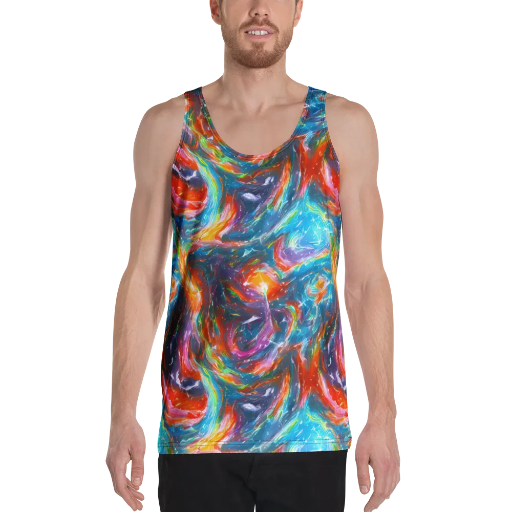 Chromatic Maelstrom on Men's Tank Top — Front