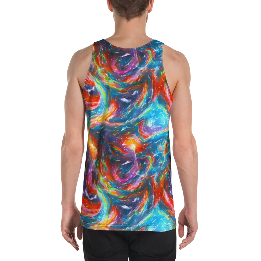 Chromatic Maelstrom on Men's Tank Top — Back