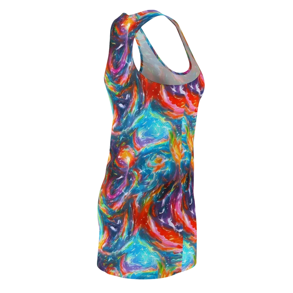 Chromatic Maelstrom on Racerback Dress — Back Side