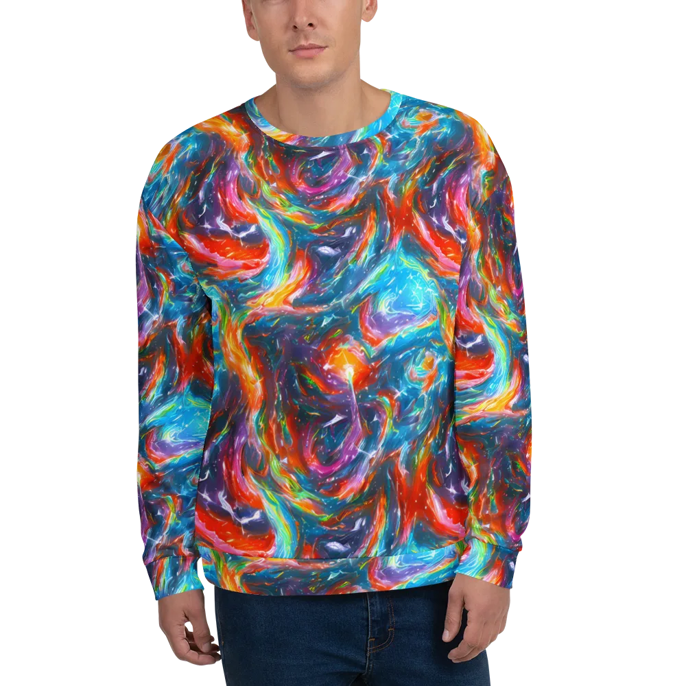 Chromatic Maelstrom on Sweatshirt — Front