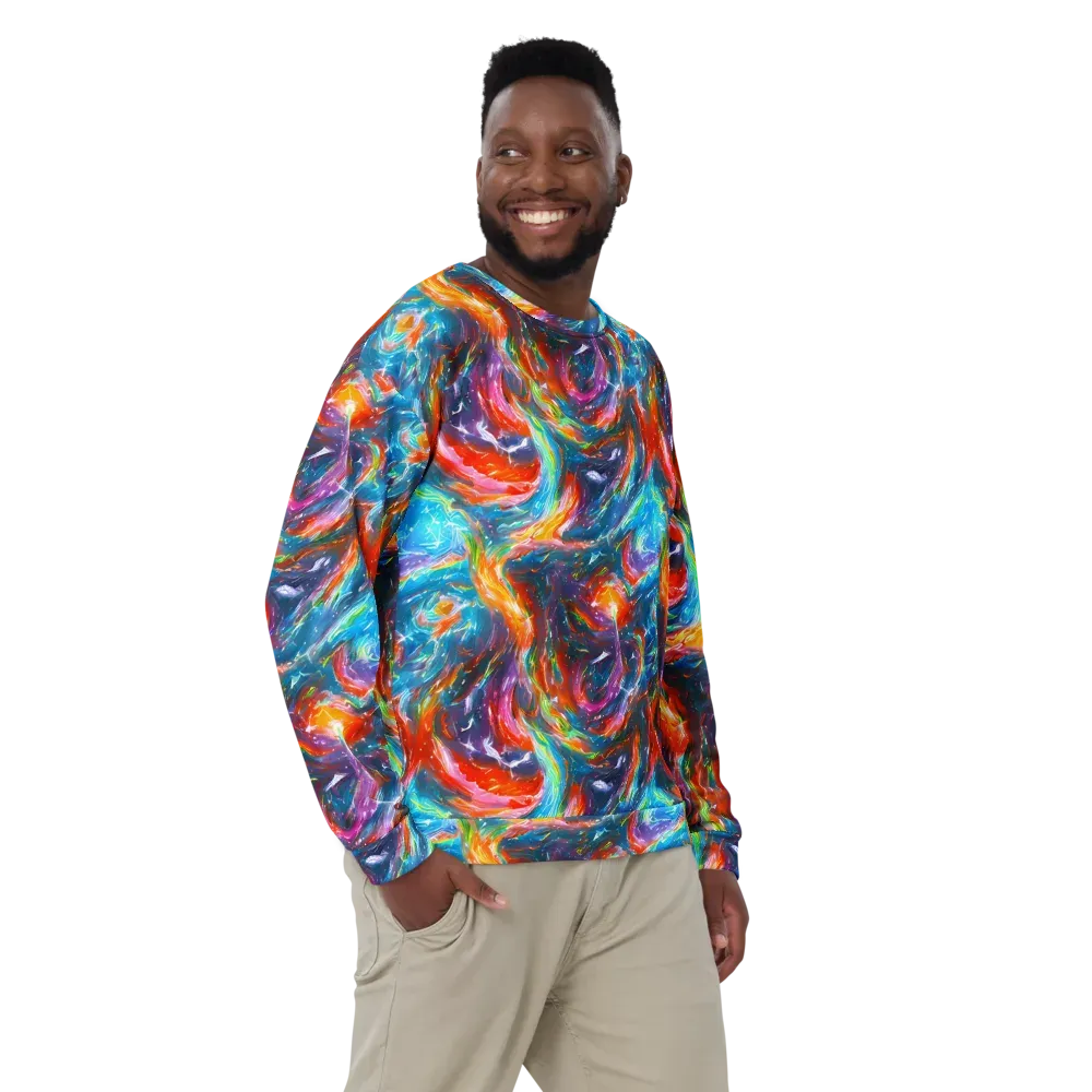 Chromatic Maelstrom on Sweatshirt — Front