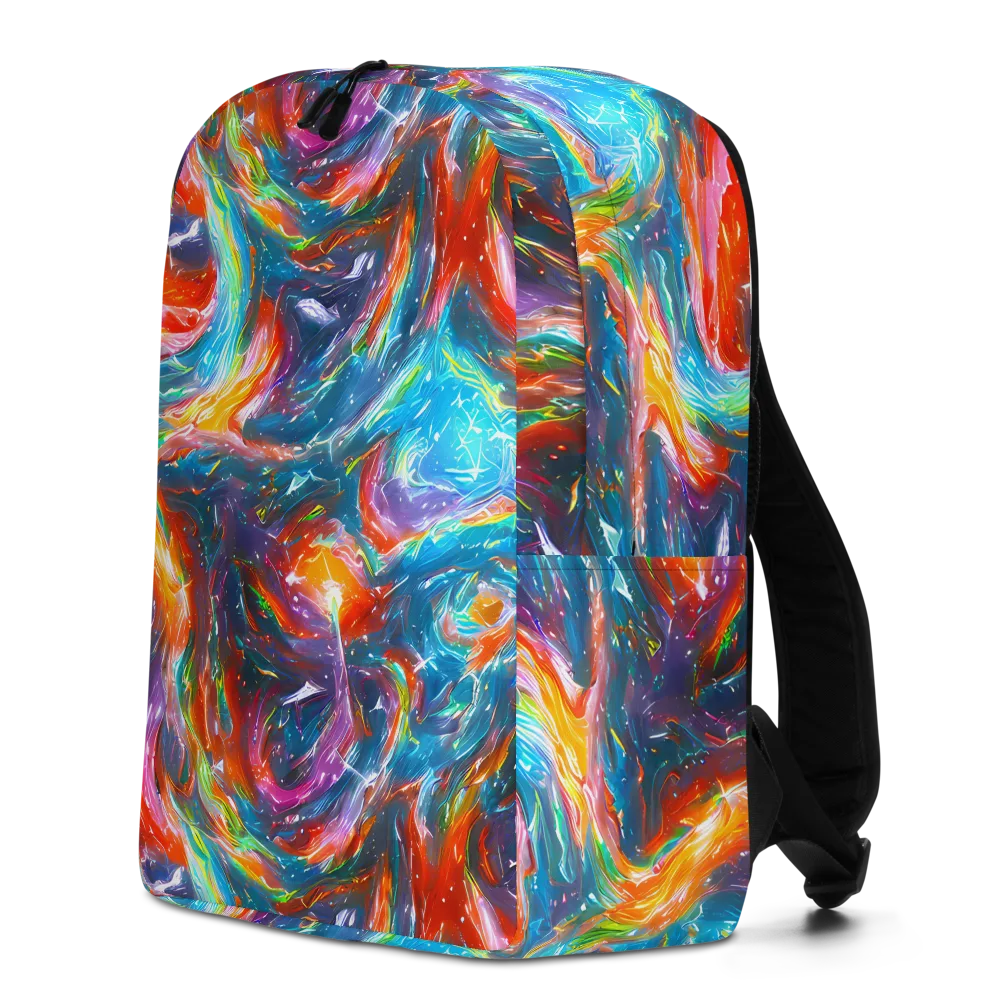Chromatic Maelstrom on Minimalist Backpack — Left
