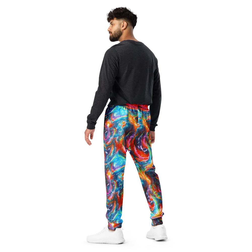 Chromatic Maelstrom on Men's Joggers — Back